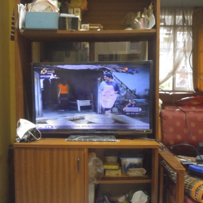 Service tv Panasonic TH-L29XM6G 32inchi masalah , Gambarnya kedip2