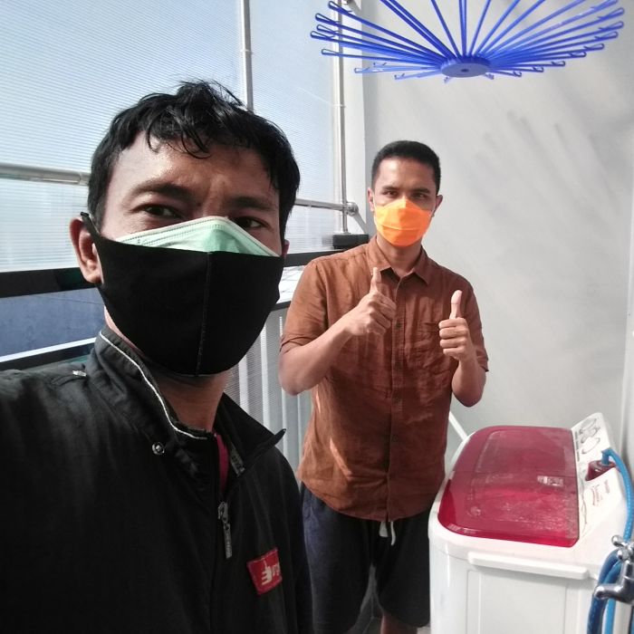 Service mesin cuci Sharp ES-T95CR masalah , Knop tidak bisa berputar (loss)