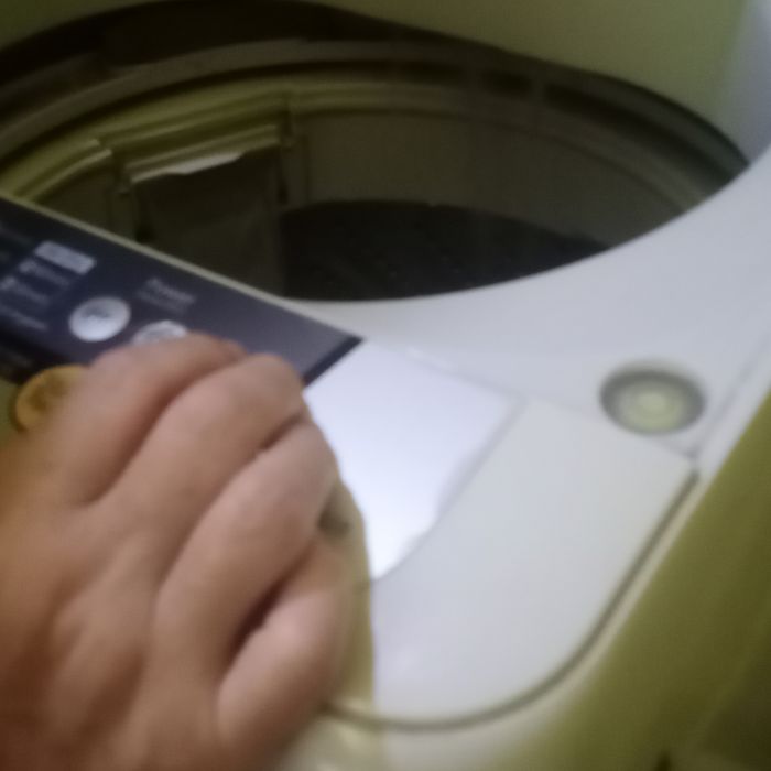 Service mesin cuci panasonic NA-F902B masalah , Mesin cuci tidak dapat diisi air