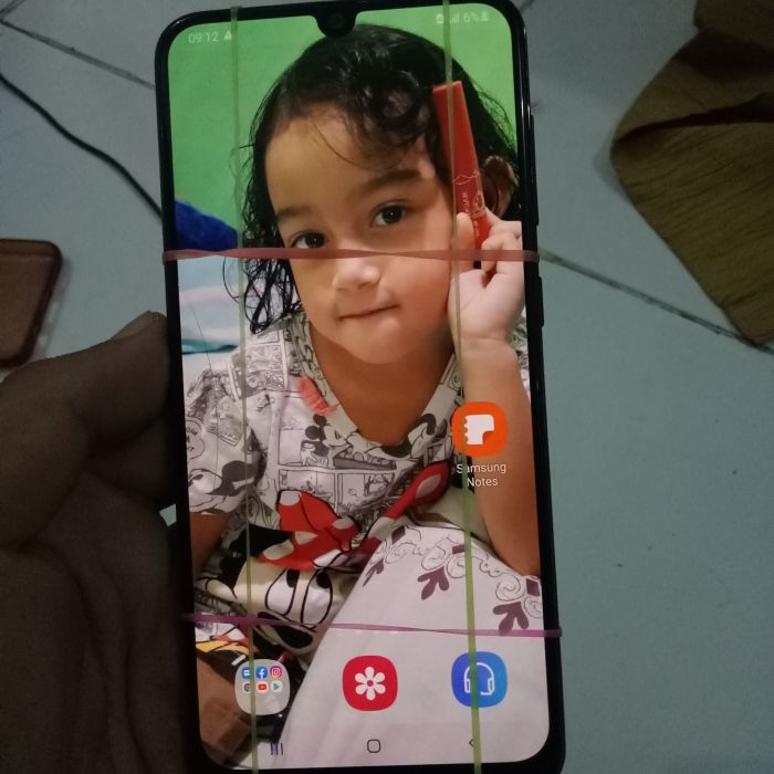 Service HP Android samsung Samsung A50 s warna hijau masalah , Hp tidak bisa nge cas. Spek RAM 4 GB. Spek Internal Storage 64 GB. Kondisi android saat ini : Habis baterai, tidak tahu menyala normal atau tidak, Lupa akun Google, Masih ada dus dengan IMEI yang sama dengan HP