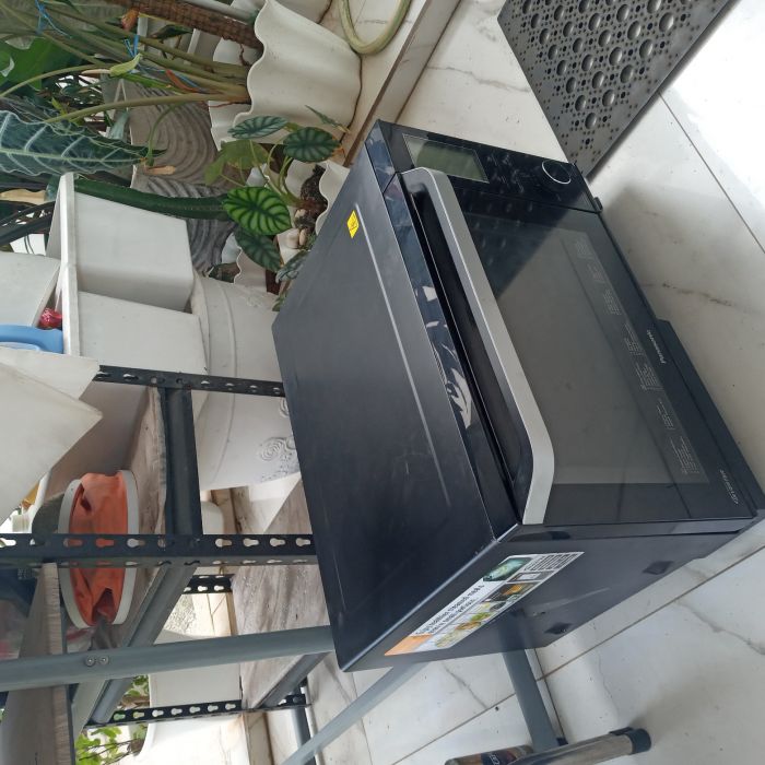 Service microwave Panasonic NN -D5596B masalah , Baru nyala sebentar, mati ,keluar kode H98 .microwave Panasonic inverter