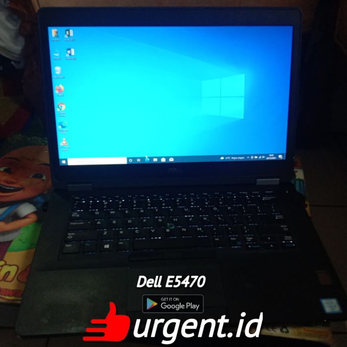 Service laptop Dell Latitude e5470 masalah Layar hitam, merk dell, Windows 10. Kondisi laptop saat ini :  Menyala namun layar bermasalah,