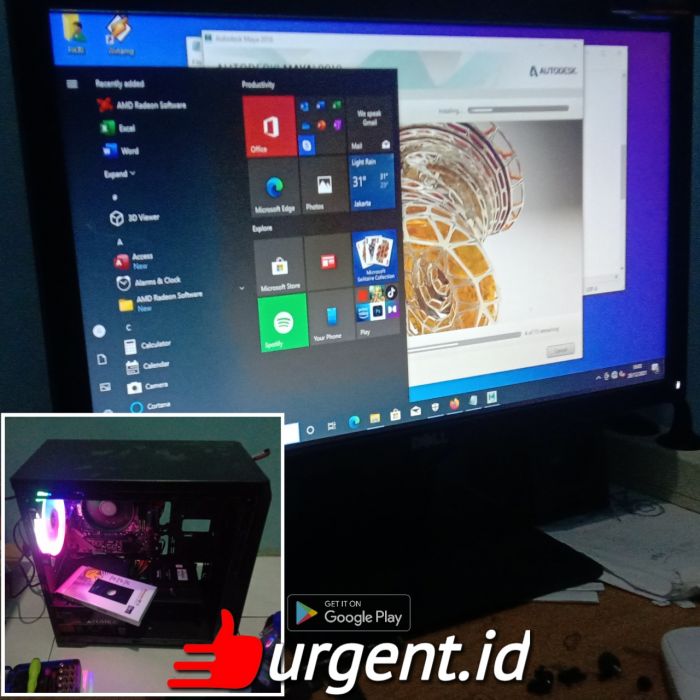 Service computer Tidak ada merk Tidak tahu masalah Tombol start   menu pada komputer tidak bisa di klik, tombol windows tidak berfungsi