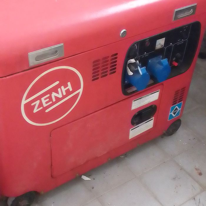 Service genset ZENH SILENT 5 KW masalah , Genset tidak dapat distart.tidak menyala