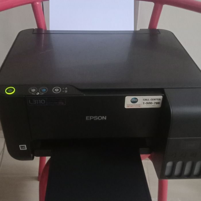 Service printer Epson L3110 Epson L3110 masalah tinta tidak keluar