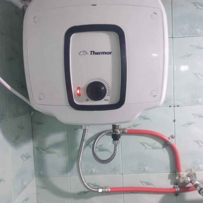 Service water heater Thermor 221096 masalah Air panas tidak bisa