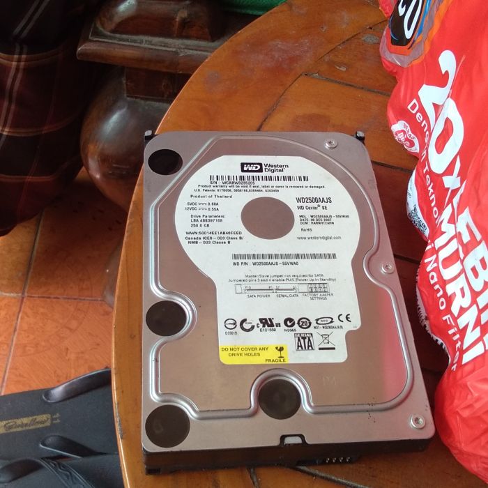 Service harddisk seagate Hdd 500 GB masalah Hardisk mati total. 500 GB. Kondisi harddisk : Tidak Terdetek di Laptop PC. Belum pernah dibongkar. Butuh data, harddisk rusak tidak masalah