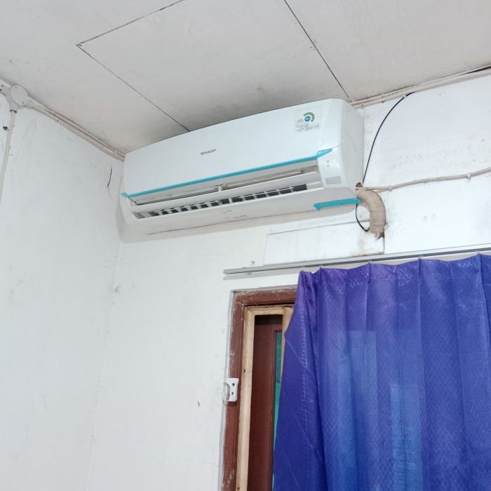 Service ac Sharp 118.008.4.10.104.16.0096 masalah , AC Kurang Dingin . Perawatan Cuci AC (Pembersihan AC)