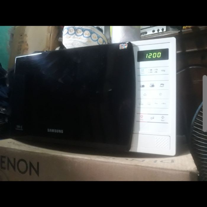 Service microwave Samsung Tidak tau tipe apa masalah , Tidak bisa di start
