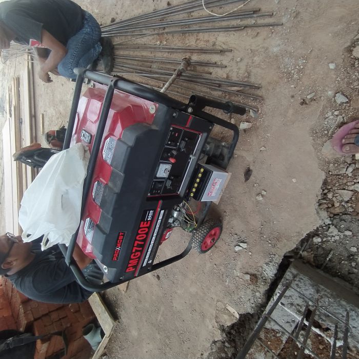 Service genset PMG7700 PMG7700E masalah , Genset tidak dapat distart.tidak menyala