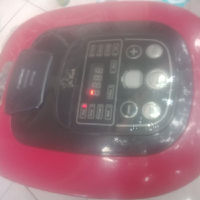 Service rice cooker Dr duck Rice cooker masalah Lampu indikator menyala cuman garis datar doang