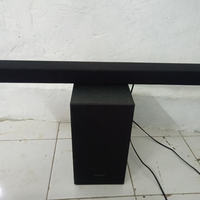 Service subwoofer Samsung HW T450 masalah Power on tapi tidak ada suara