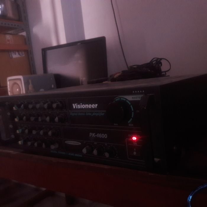 Service audio mixer Visioneer PK-4600 masalah Suara yg dihasilkan tidak maksimal. Output suara speaker kanan mati.