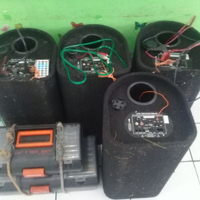 Service sound system Advance AC/DC T-103 KF masalah , Sound system tidak menyala (mati total)