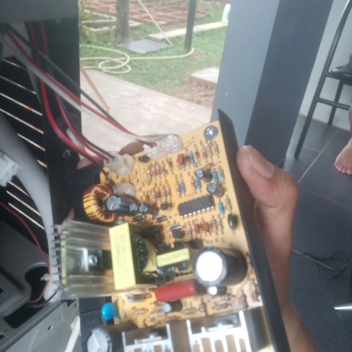 Service dispenser Sanken HWD 520IC masalah , Air Tidak Panas Atau Dingin