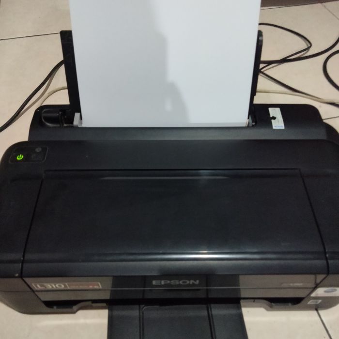 Service printer Epson L310 L310 masalah Printer blinking indikator kertas Dan tinta