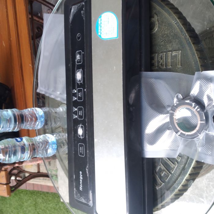 Service vacuum sealer Ronegye E2900 ms black masalah , Vacuum sealer menyala namun tidak bisa memvakum kemasan