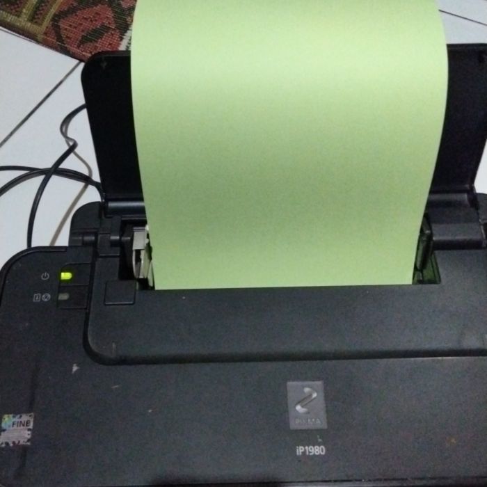 Service printer Canon Ip 1980 masalah Kertas macet (paper jam)