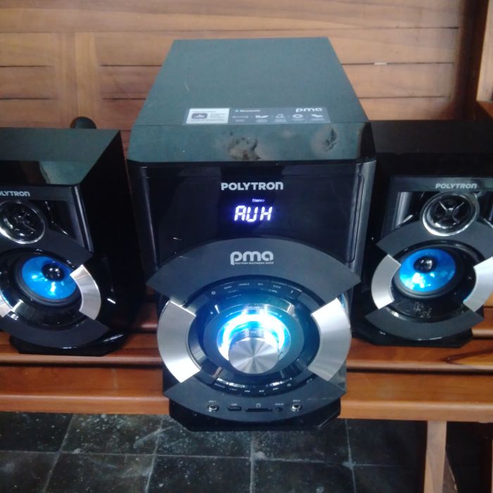 Service speaker Polytron pma 9507 masalah , Speaker kresek-kresek ketika diputar