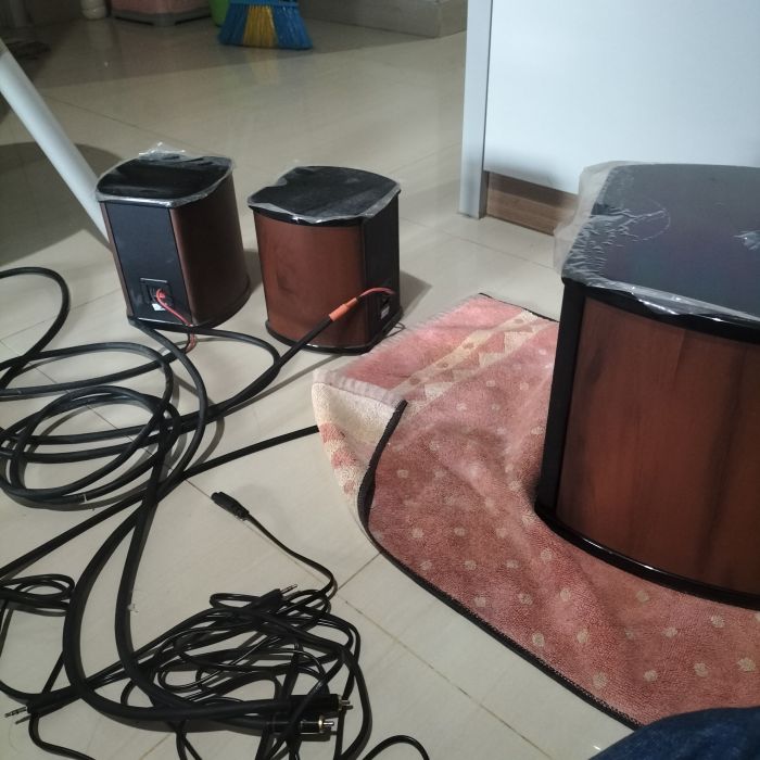 Service speaker Swan M50w M50w masalah , Speaker mati total
