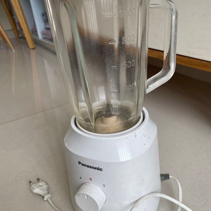 Service blender Panasonic MXGX1462 masalah Ketajaman pisau pada blender berkurang dan gerakan mata pisau berat