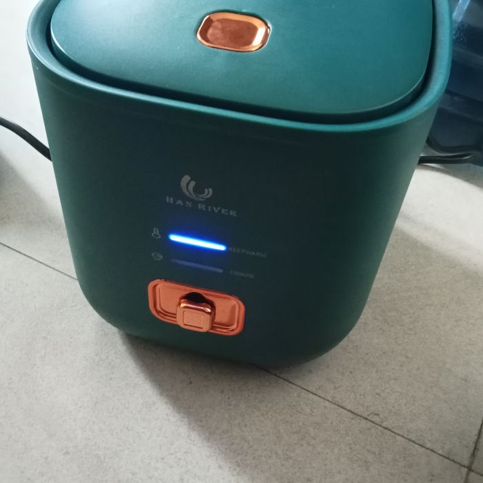 Service rice cooker Han river ￼HAN RIVER Magic Com Mini 0.8liter Penanak nasi /business trip/200watt masalah , Rice cooker tidak bisa dinyalakan