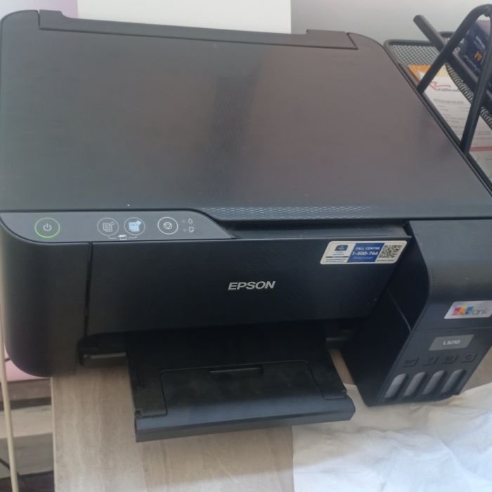 Service printer Epson L3210 masalah Kertas macet (paper jam)