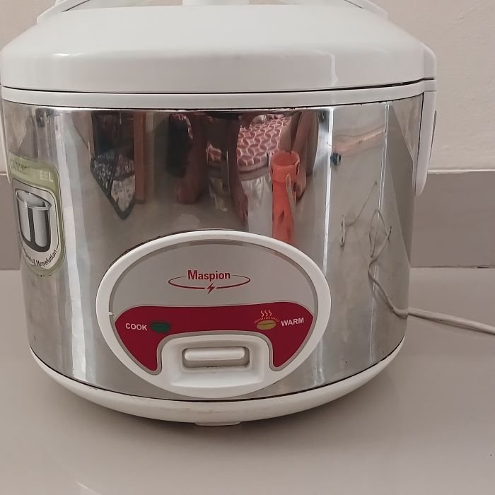 Service rice cooker Maspion MRJ-1808 SS masalah Rice cooker tidak bisa dinyalakan