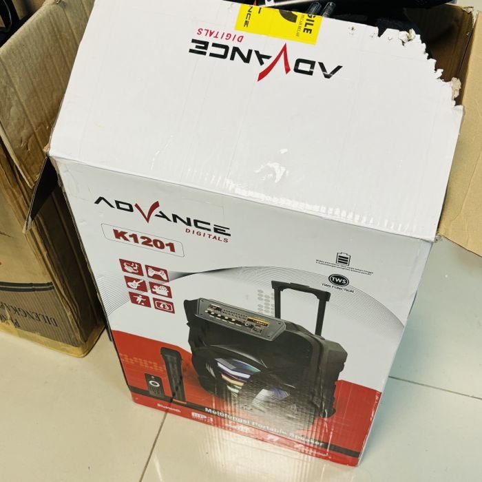 Service speaker Advance dan Elyon Advance K1201, Elyon ELY-1201 masalah Speaker mati total