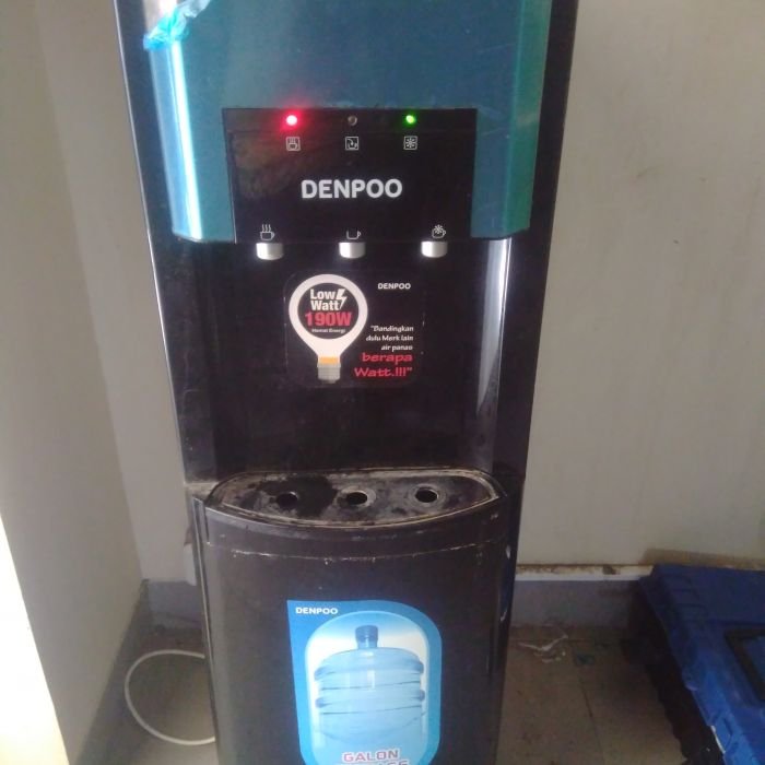 Service dispenser Denpoo DDB-49 GALON BAWAH masalah Dispenser tidak menarik air