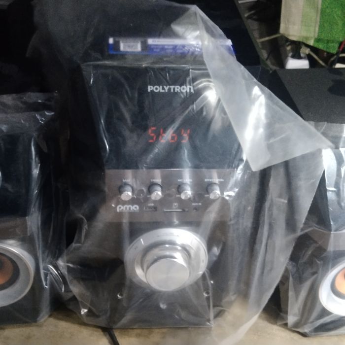 Service speaker Polytron Pma 9522 masalah Hnya nyala sebelh, Cek dahulu saja (belum servis)