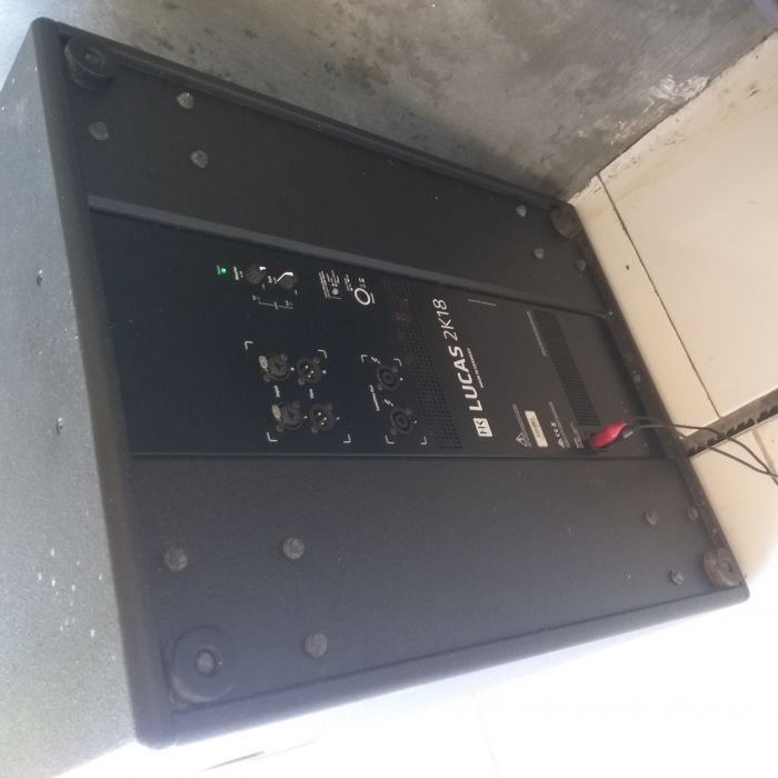 Service speaker hk hk lucas 2K18 masalah Posisi dinyalahkan belum disambung ke mixer bersuara, Speaker berbunyi serak