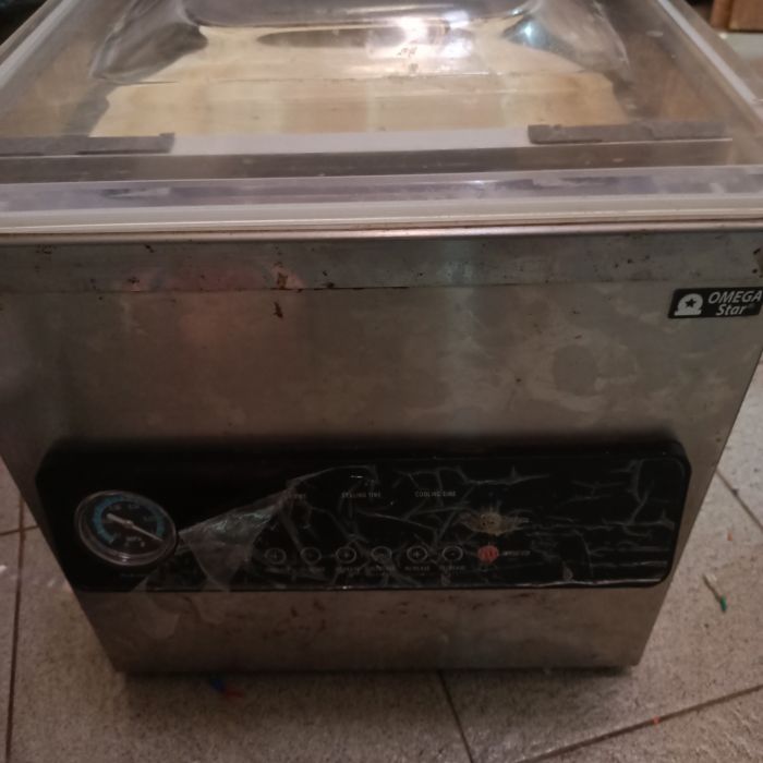 Service vacuum sealer Omega star tidak tau masalah Ga bisa vakum, Sealer bisa, Vacuum sealer menyala namun tidak bisa memvakum kemasan