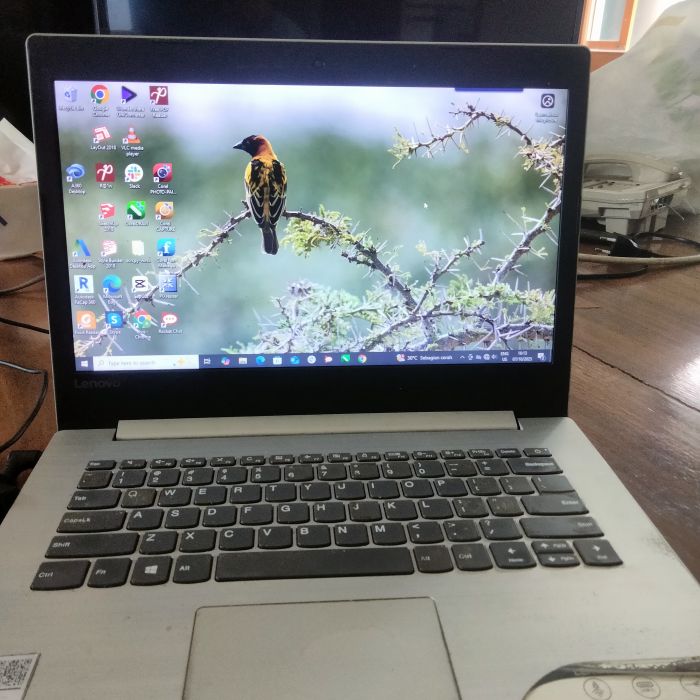 Service laptop lenovo Ideapad 320 masalah Kipas bising cek batre periksa body pecah, Cek dahulu saja (belum servis)